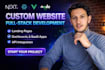 build a custom full stack website designed to scale your business