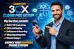 launch your 3cx voip cloud pbx phone system with full setup