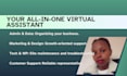 be your expert virtual assistant for admin, marketing and tech support