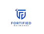 design a modern security, cybersecurity and tech logo