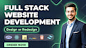build custom website full stack website development