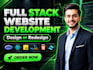 build custom website full stack website development