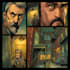 do a comic pages illustration comic book page