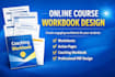 create engaging workbook and worksheets for online course content creation