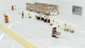 create cinematic 3d industrial product animation robotic visualization