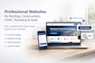 design roofing website construction website hvac website plumbing website solar