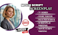 write movie script screenplay screenwriting movie script writing film script