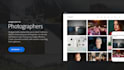 design squarespace photography portfolio website photographer photo gallery site