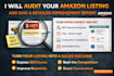 audit amazon fba product listing for high sales conversion