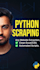 do python web scraping and data extraction