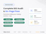 do technical SEO audit and fixes