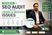 do technical SEO audit and fix  cloud flare indexing issues