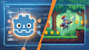 develop a custom 2d game using godot engine