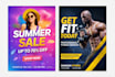 design a professional flyer and banner