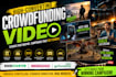 high converting crowdfunding video, kickstarter and gofundme