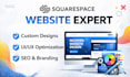 design a modern squarespace website or redesign your squarespace site