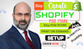 do shopify pod store, etsy pod store, print on demand, printify, printful, spod