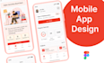 design modern mobile app with figma