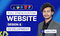 build custom website, full stack developer, frontend  backend web development