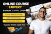 create teachable, thinkific, kajabi online course upload website, podia website