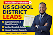 provide verified US school district leads and data research