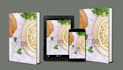 ich entwerfe ein premium kochbuch cover oder rezeptbuch cover