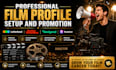 promote letterboxd, rotten tomatoes page, add films, credits, optimize profile