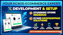 develop ecwid ecommerce store design redsign ecwid website ecwid dropshipping