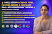 setup facebook pixel, fix pixel connection error and ga4 ads conversion tracking