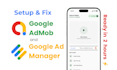 setup admob adx ads and fix policy violations in ios android app