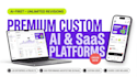 develop a full stack ai website and custom software