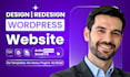 redesign and provide speed optimization for your wordpress website