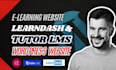 build wordpress lms website online course elearning website tutor lms learndash