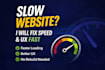 fix your slow website and improve speed and UX fast