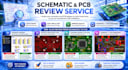 review your pcb design and find issues before manufacturing