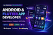 build a flutter app for android and ios with firebase backend