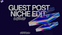outreach link insertion niche edit curated link seo backlink