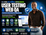 web testing web qa user testing qa testing desktop testing 12 testers 20 testers