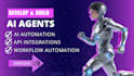 do, develop and build ai agents, automate chatbots, ai agent workflow automation