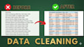 clean and format your messy data professionally
