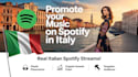 promote your spotify music in italy