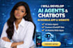 develop ai voice agent, vapi ai chatbots, vapi calling agent, ai receptionist