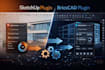 create sketchup plugin, bricscad plugin and 3d automation tools