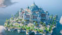 minecraft map, environment, spawn, house, castle, hub for your minecraft server
