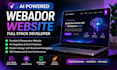 build a durable ai  webador website ai full stack developer with design bookmark