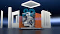 3d industrial robotic mechanical design animation factory machinery animation