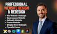 redesign wix website design figma to framer website squarespace website redesign