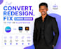 convert, redesign, fix canva design to PSD or illustrator