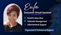 be your professional virtual assistant for inbox and calendar manage for 1 month