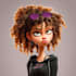 make with cartoon art style illustration